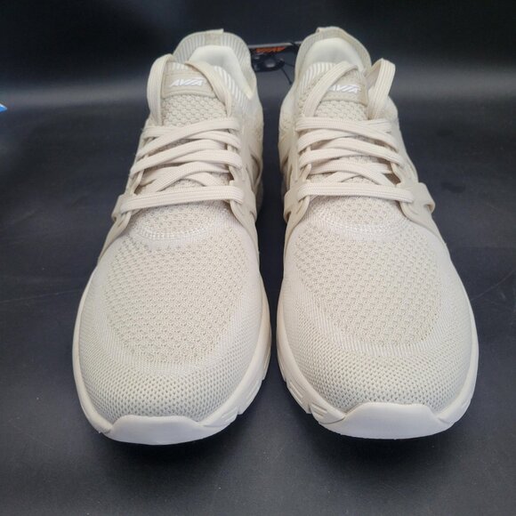 New NWT Avia Men's Quickflash Beige Cream Laced Running Shoes Sneakers Size 12 - Picture 4 of 6